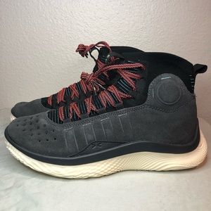 Steph Curry 4 FloTro Under Armour Basketball Shoes Glow 3024861-101 Men Size 7